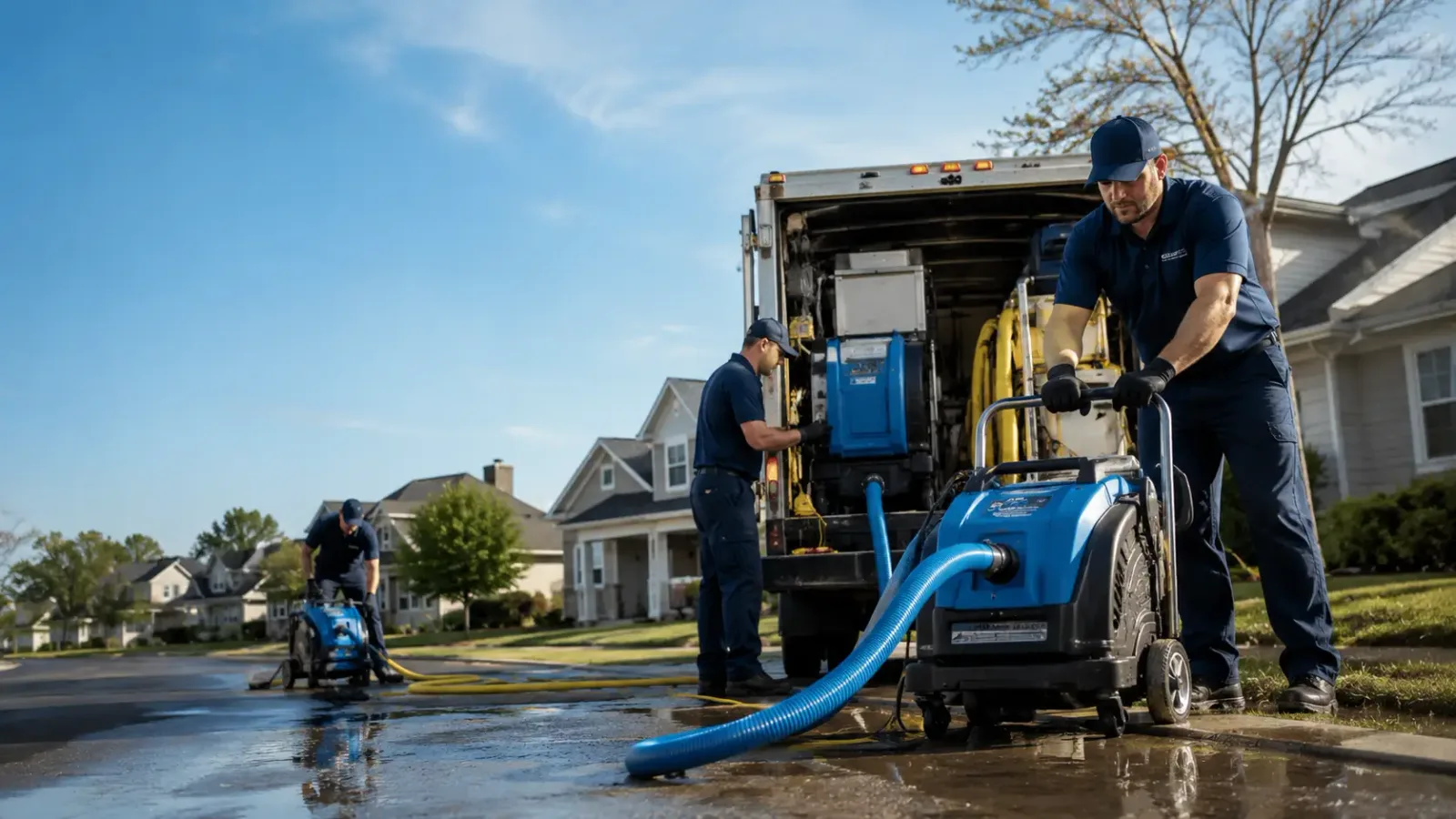 Flood Damage Cleanup in Williamsburg, NM